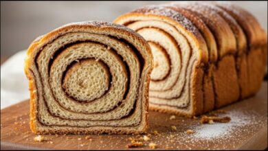 Homemade Cinnamon Swirl Bread