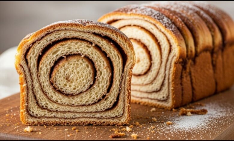 Homemade Cinnamon Swirl Bread