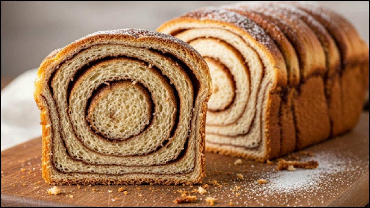 Homemade Cinnamon Swirl Bread