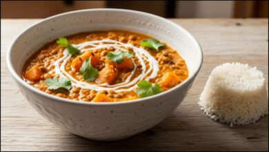 Kabocha Squash Lentil Curry