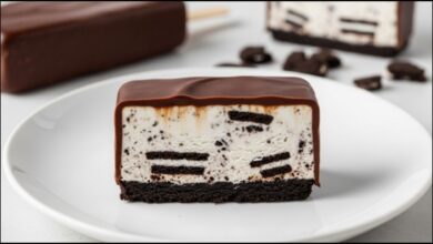 Oreo Fudge Ice Cream Bars