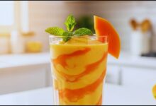 Papaya Mango Smoothie