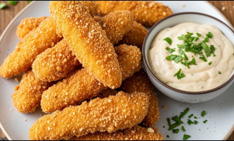 Parmesan Chicken Fingers