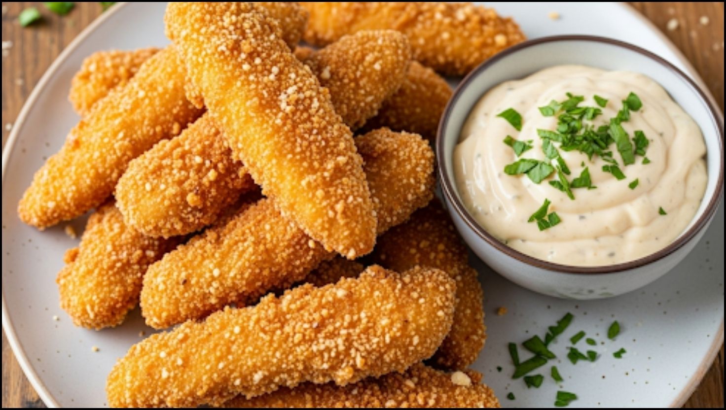 Parmesan Chicken Fingers