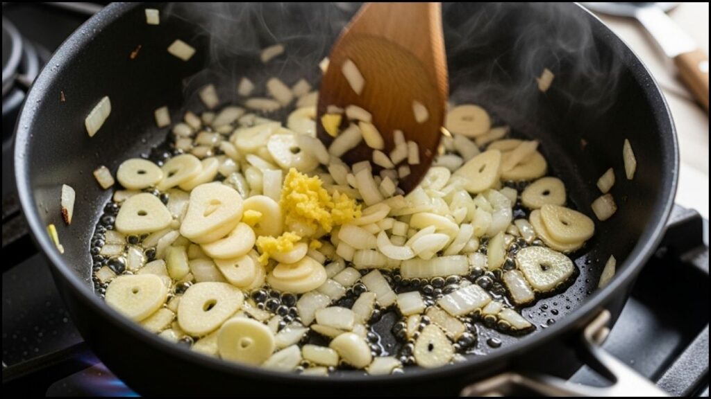 sautéing