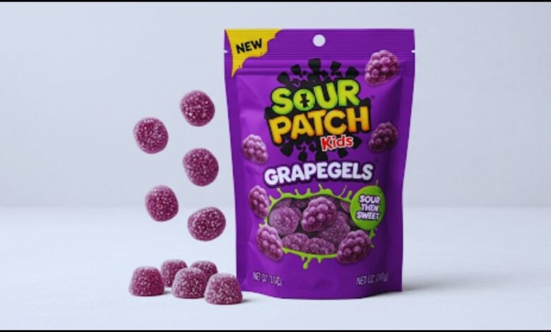 Sour Patch Kids Grapegels