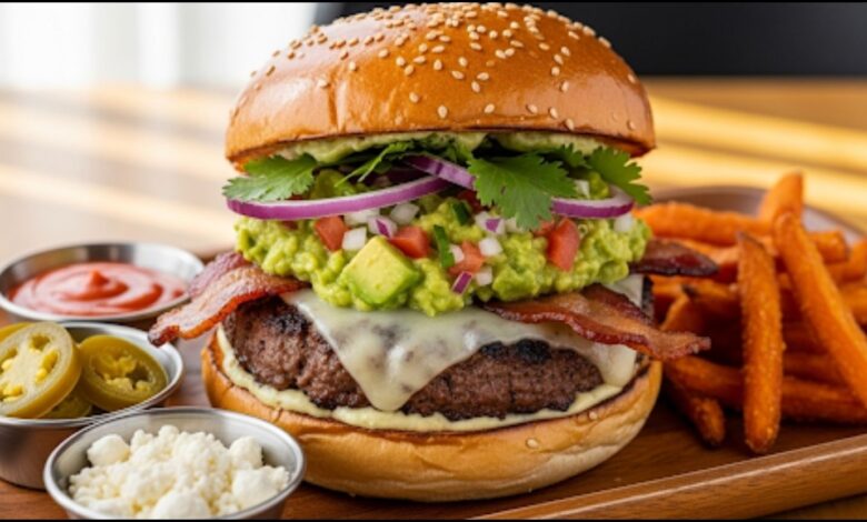 Southwest Chipotle Burgers