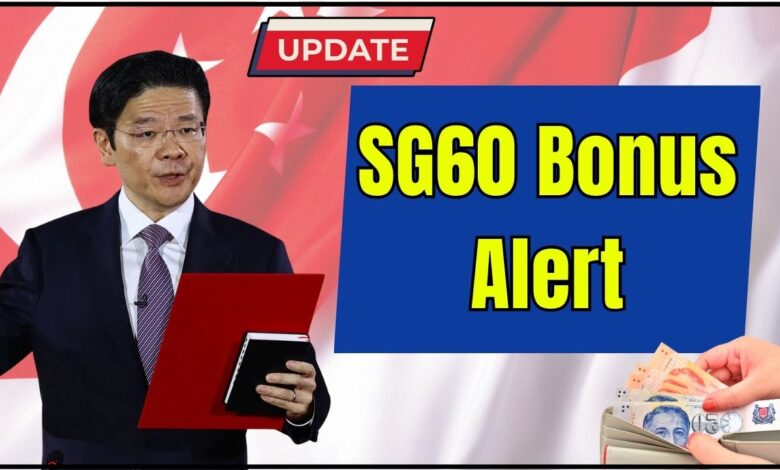 SG60 Bonus Alert
