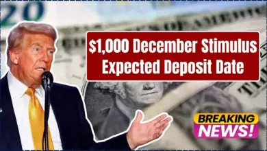 $1,000 December Stimulus