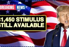 $1,450 Stimulus Still Available