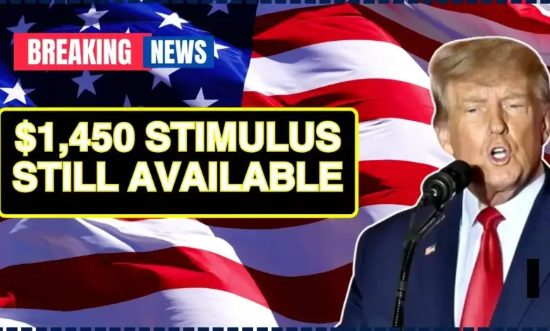 $1,450 Stimulus Still Available