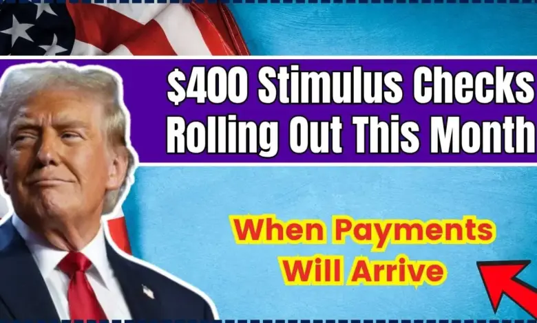 $400 Stimulus Checks Rolling Out
