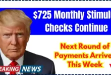 $725 Monthly Stimulus Checks