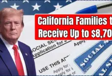 California Families to Receive Up to $8,700