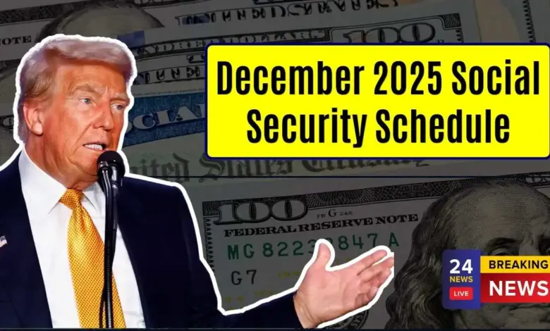 December 2025 Social Security Schedule