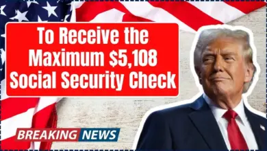 Maximum $5,108 Social Security Check