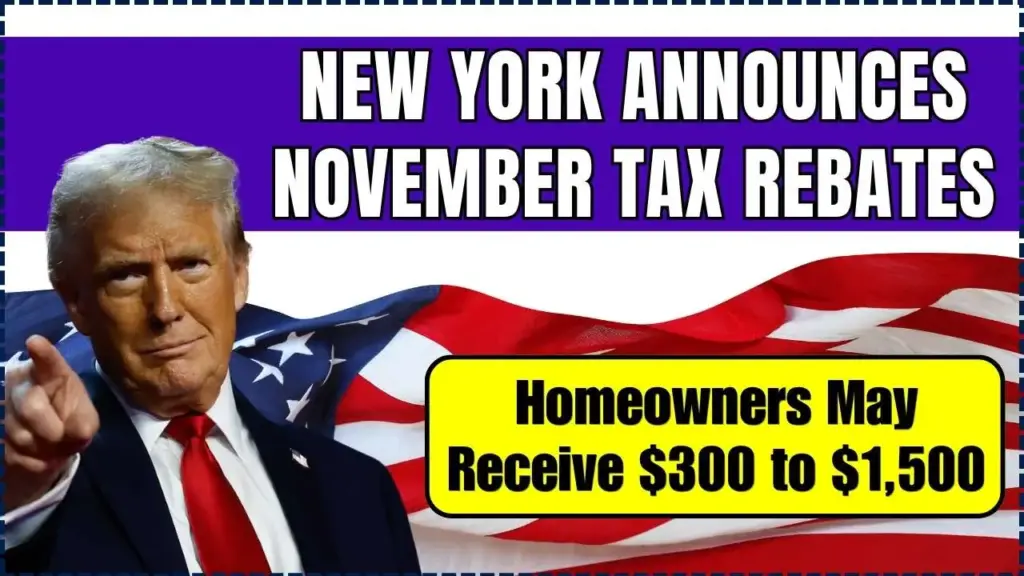 New York Announces November Tax Rebates