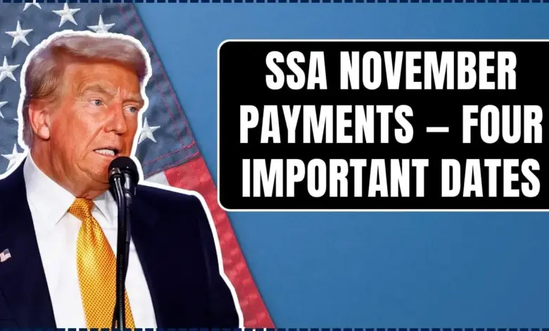 SSA November Payments 2025