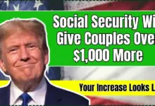 Social Security Will Give Couples Over $1,000 More