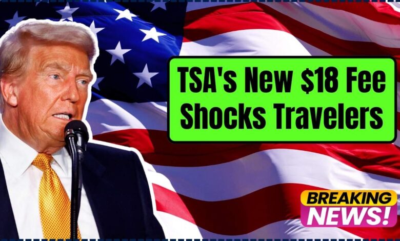 TSA's New $18 Fee Shocks Travelers