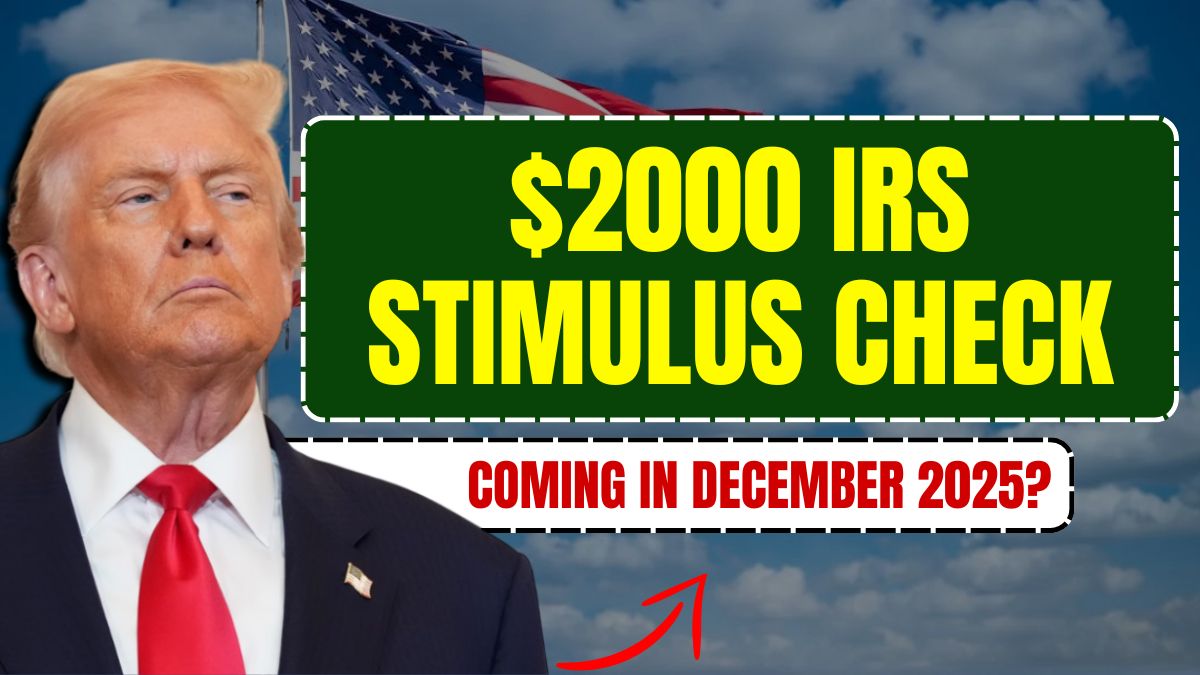 $2000 IRS stimulus check coming in December 2025 Here’s the truth