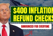 $400 Inflation Refund Checks Announced For Everyone, Payment Disbursement Started