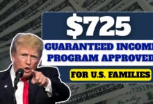 $725 Guaranteed Income Program Approved – What It Means for U.S. Families