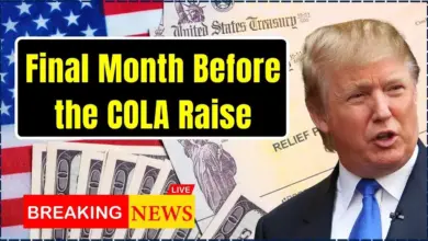 Final Month Before the COLA Raise