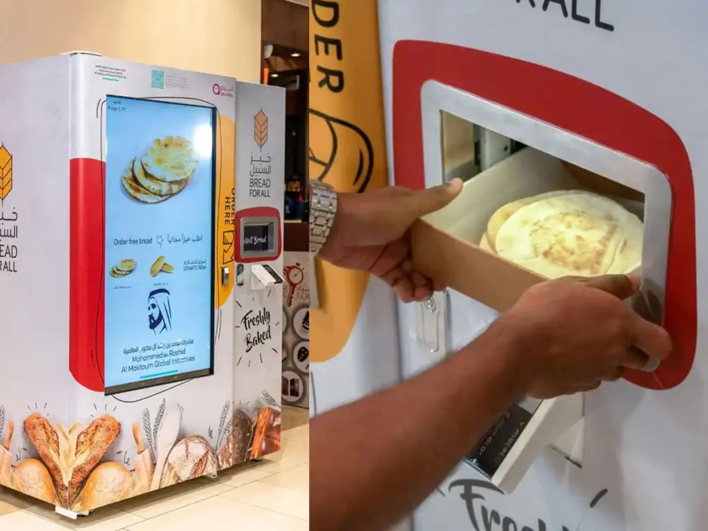 Free Food Vending Machines