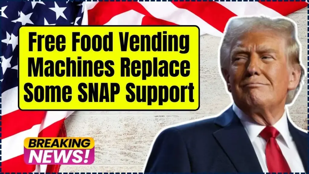 Free Food Vending Machines Replace Some SNAP Support