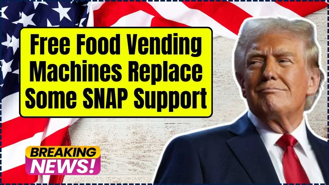 Free Food Vending Machines Replace Some SNAP Support