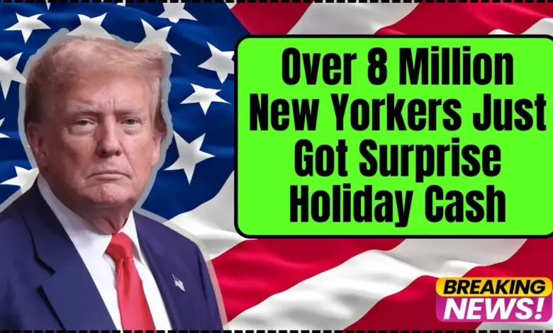 New Yorkers Just Got Surprise Holiday Cash
