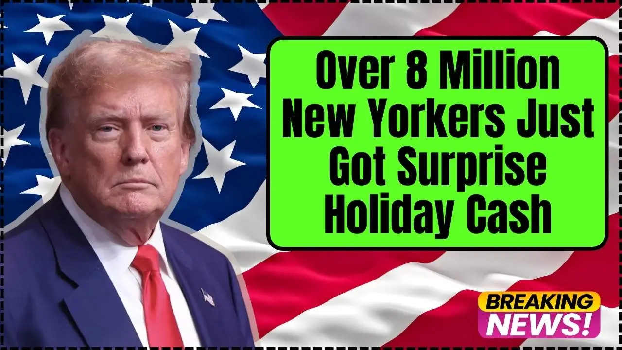 New Yorkers Just Got Surprise Holiday Cash