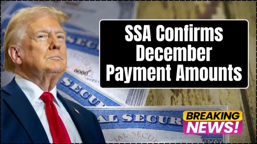 SSA Confirms December Payment Amounts