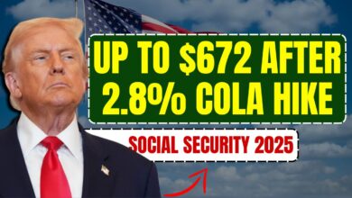 Social Security 2025 – Monthly Payments Up To $672 After 2.8% COLA Hike
