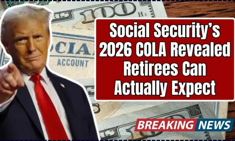 Social Security’s 2026 COLA Revealed