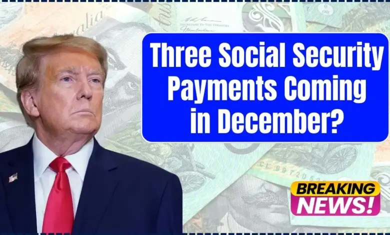 Three Social Security Payments