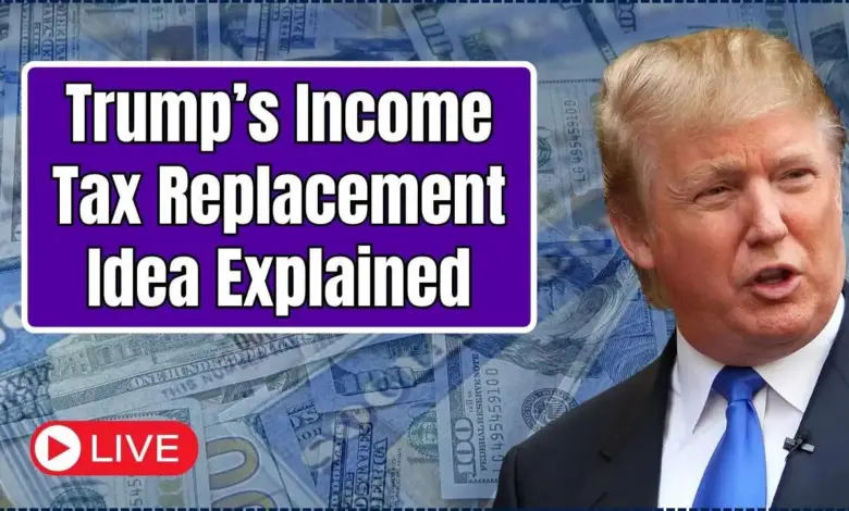 Trump’s Income Tax Replacement Idea