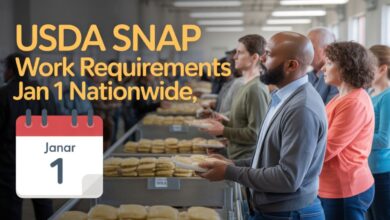 USDA Sets New Work Requirements For SNAP Starting January 1 Nationwide